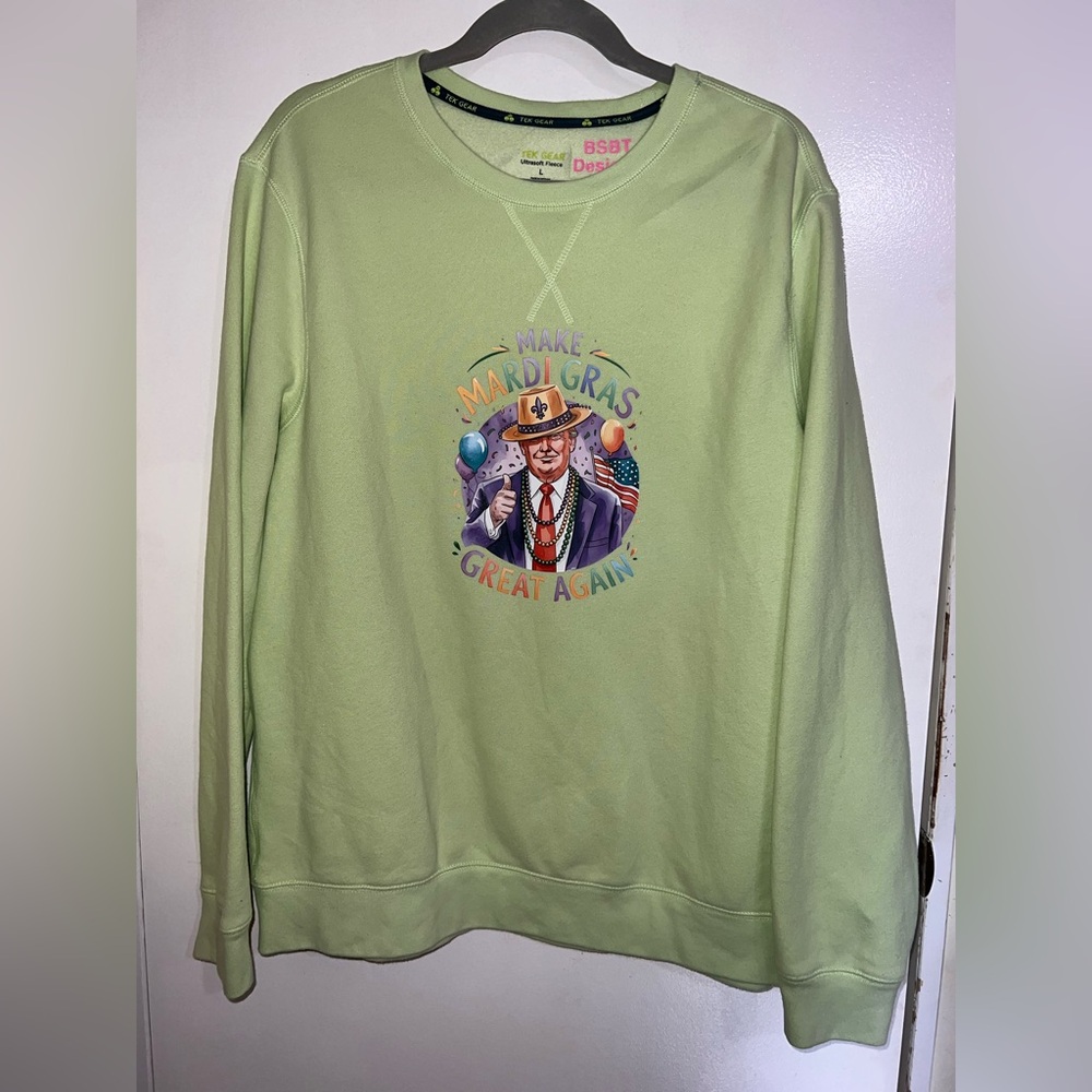MAGA Mardi Gras sweatshirt - Picture 2 of 3